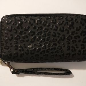 Wallet 2 Separate Zipper Pouches